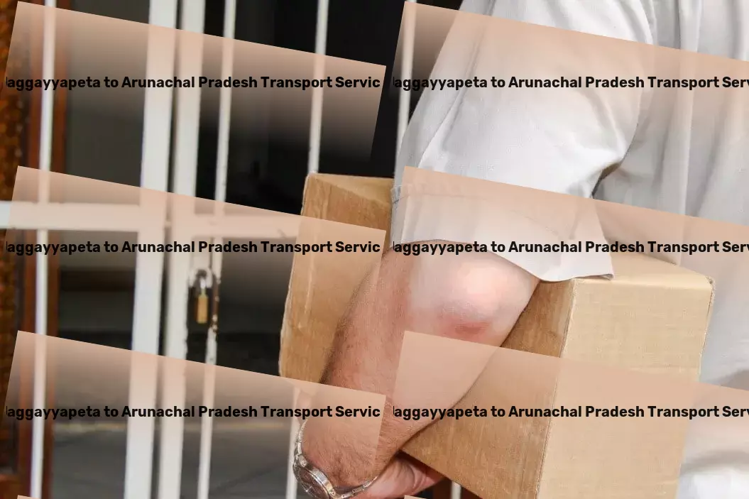 Jaggayyapeta to Arunachal Pradesh Luggage Courier Integrated logistics