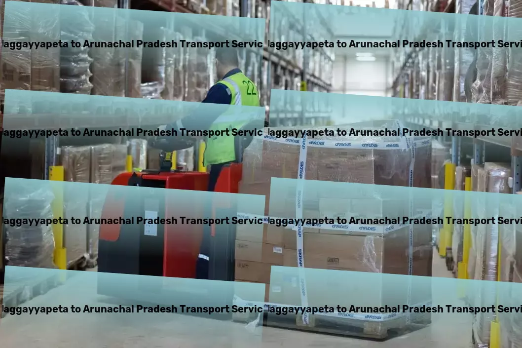 Jaggayyapeta to Arunachal Pradesh Luggage Courier Transforming Indian goods transport with our expert solutions! - Specialized goods shipment services