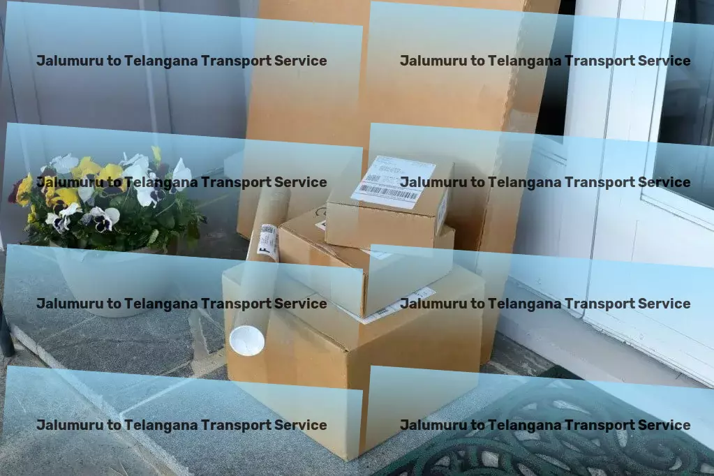 Jalumuru to Telangana Luggage Courier From north to south, transporting across India made easy! - Customized goods logistics